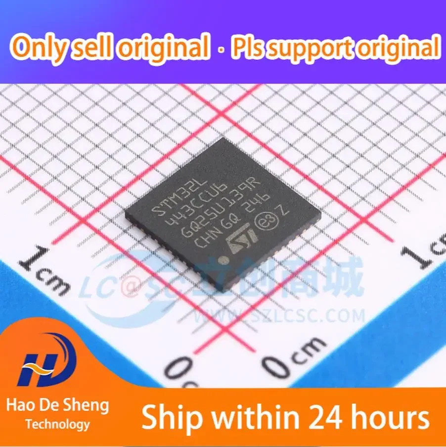 1 шт./партия STM32L443CCU6 48UFQFPN новая Оригинальная фотография