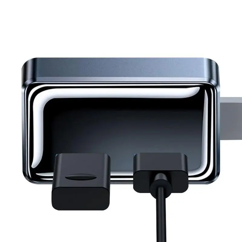 

Обновленная версия для Tesla Model 3 Y 2021 2022 быстрое внутреннее зарядное устройство с 3 портами интеллектуальная док-станция USB аксессуары