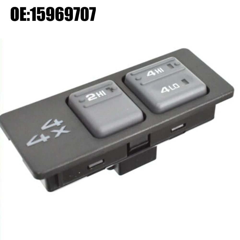 

1x Car Switch 15969707 19168766 4WD SWITCH BUTTON Control For GMC Yukon Silverado Tahoe Interior Switch Accessories Durable
