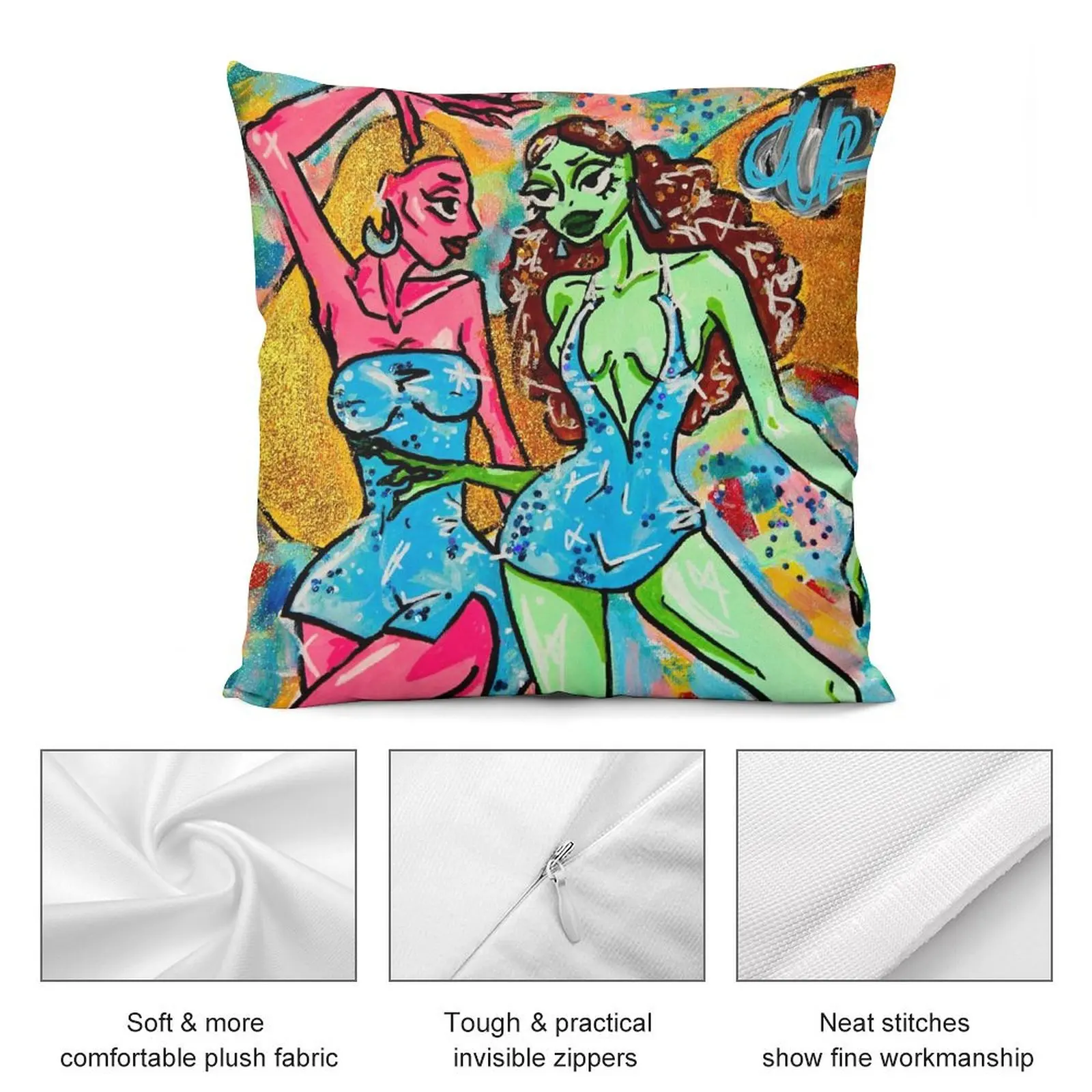 GURLZ N!IGHT 0UT декоративная подушка детские рождественские украшения 2025