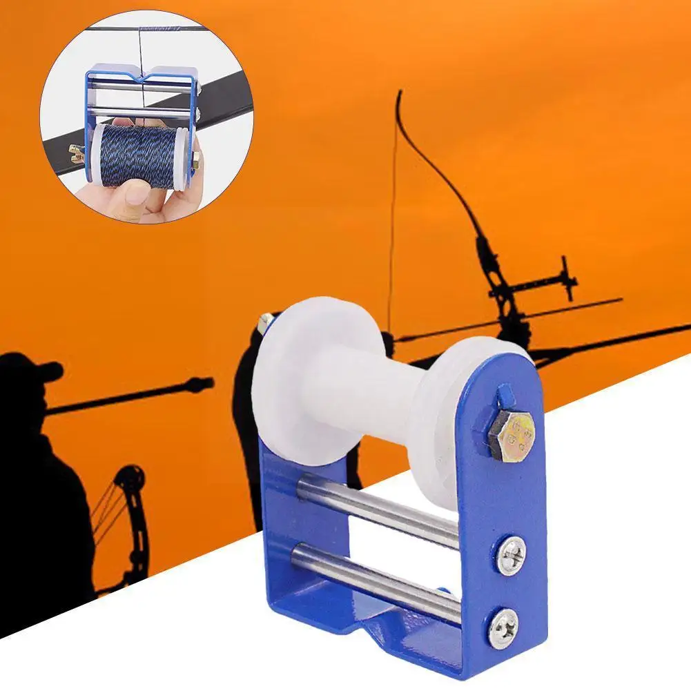 

Регулируемый сматыватель струн для лука вспомогательный инструмент сматывающий сматыватель для лука веревка для стрельбы из лука Быстрый ...