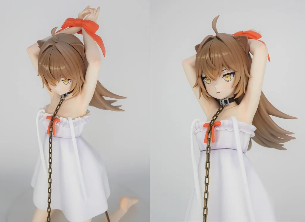 Аниме трудудо фигурки льва каваи смола GK DIY инструкция белая сборка модель статуя