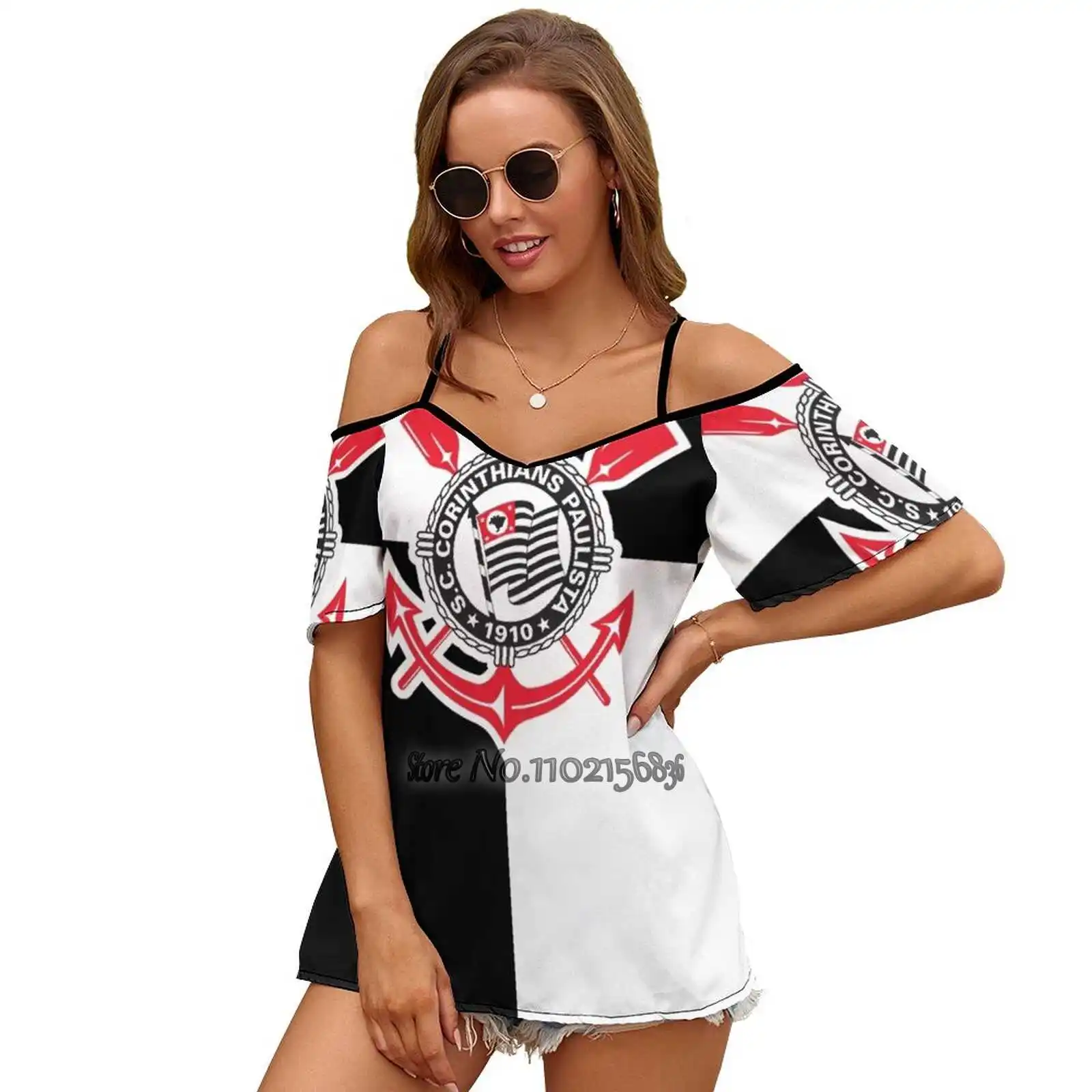 Майка My City в коринтианском стиле из Бразилии пикантный Топ без рукавов свободная