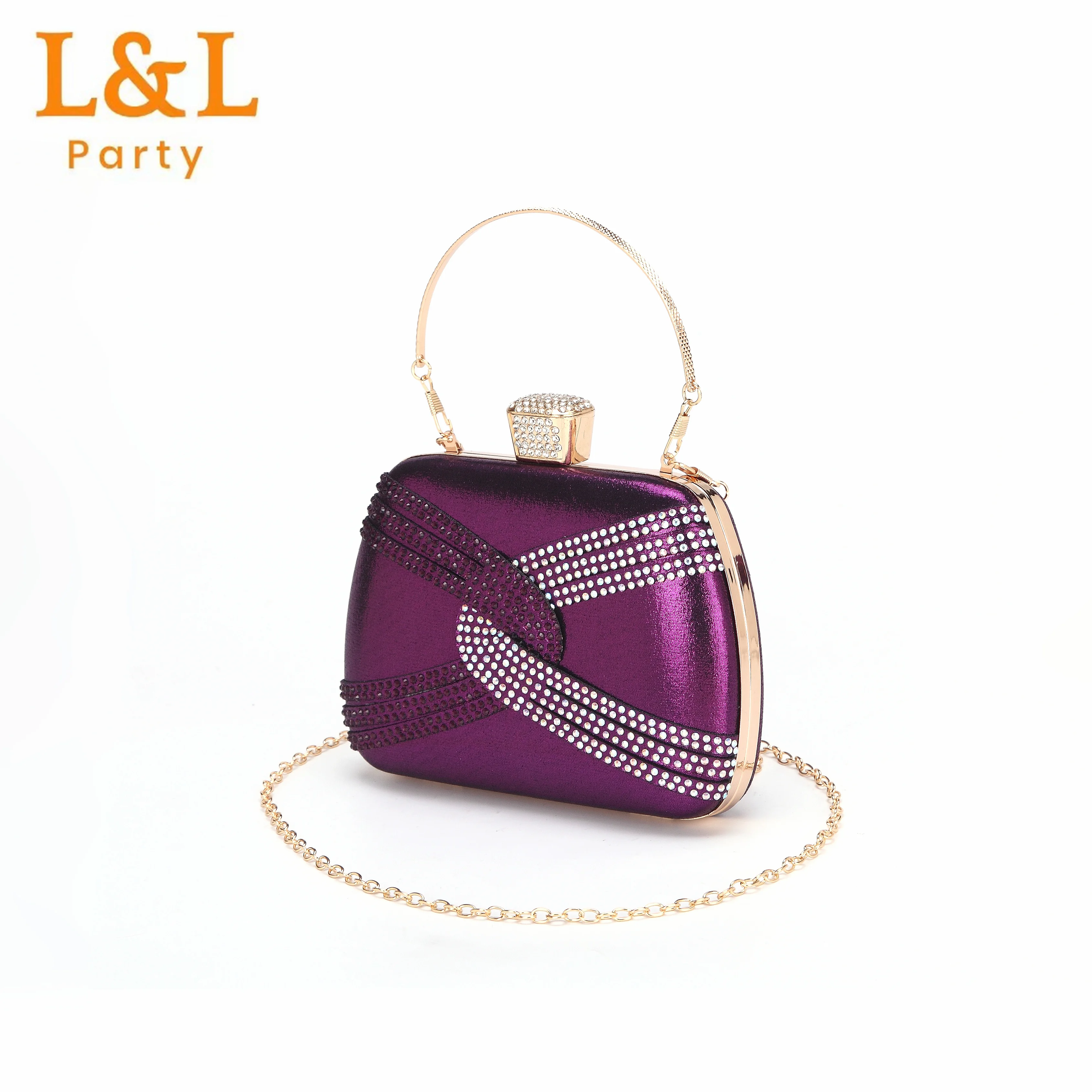 Женские сандалии Hott на высоком каблуке с открытым носком туфли фиолетового цвета