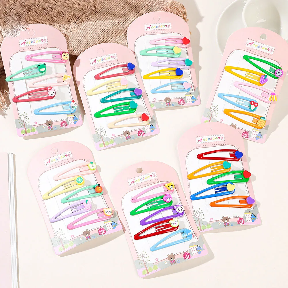 

5 шт./набор, детские заколки для волос