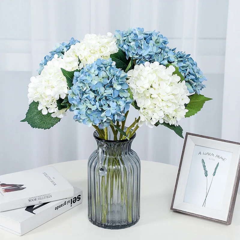 

DIA 20cm Artificial Hydrangea Wedding Decoration Home Simulation Flower Home Decoration Artificial Flower Party Decoration