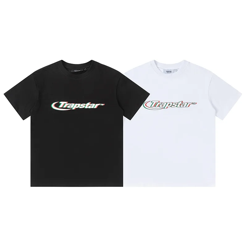 

Trapstar London Phantom Printing T-shirt Cotton Breathable Casual Short Sleeve Oversized Trend Streetwear Brand Tops Teeshirt