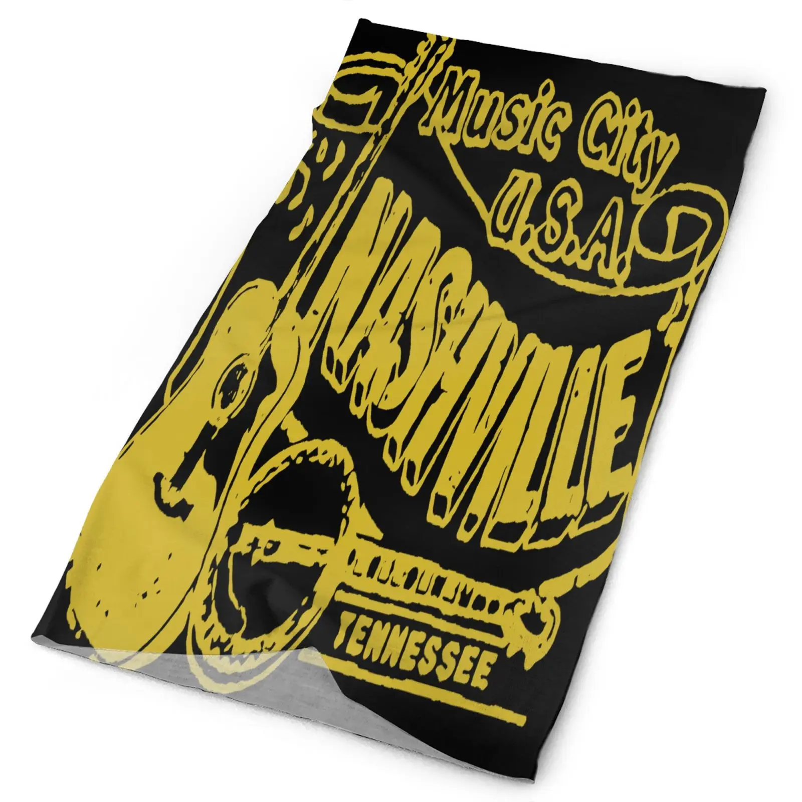 

Бандана Nashville для мужчин и женщин, унисекс, стиль кантри, банджо, Bluegrass Jam, тактическая маска