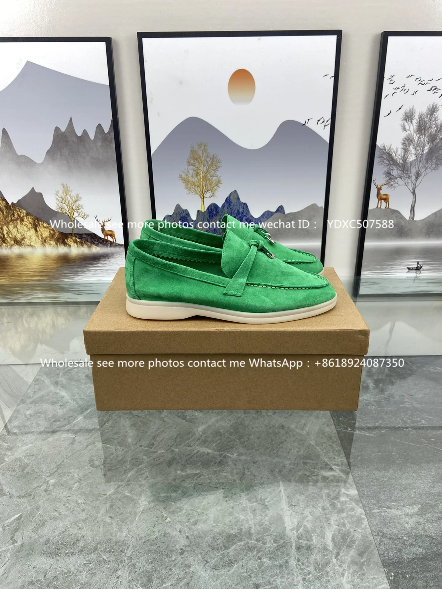 New lp Summer Walk Ballet Flats Casual Shoes Women Quality Kidsuede Lock Fringe Decor Flat Shoes Women Spring Women Loafers 2023