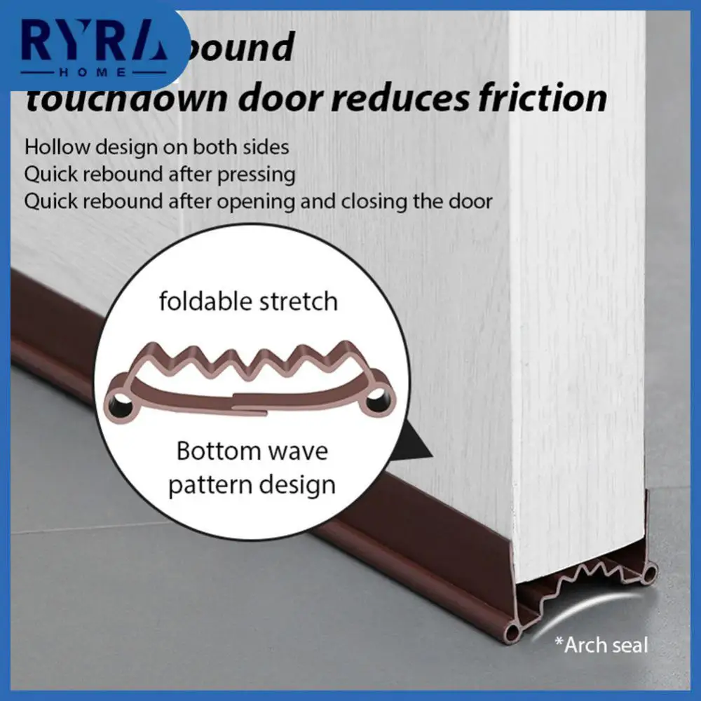 

Soundproof Doors Gap Filler Pvc Noise Blocker Door Bottom Guard Weatherstrip Anti-cold Home Accessories Tools Sound Noise Proof