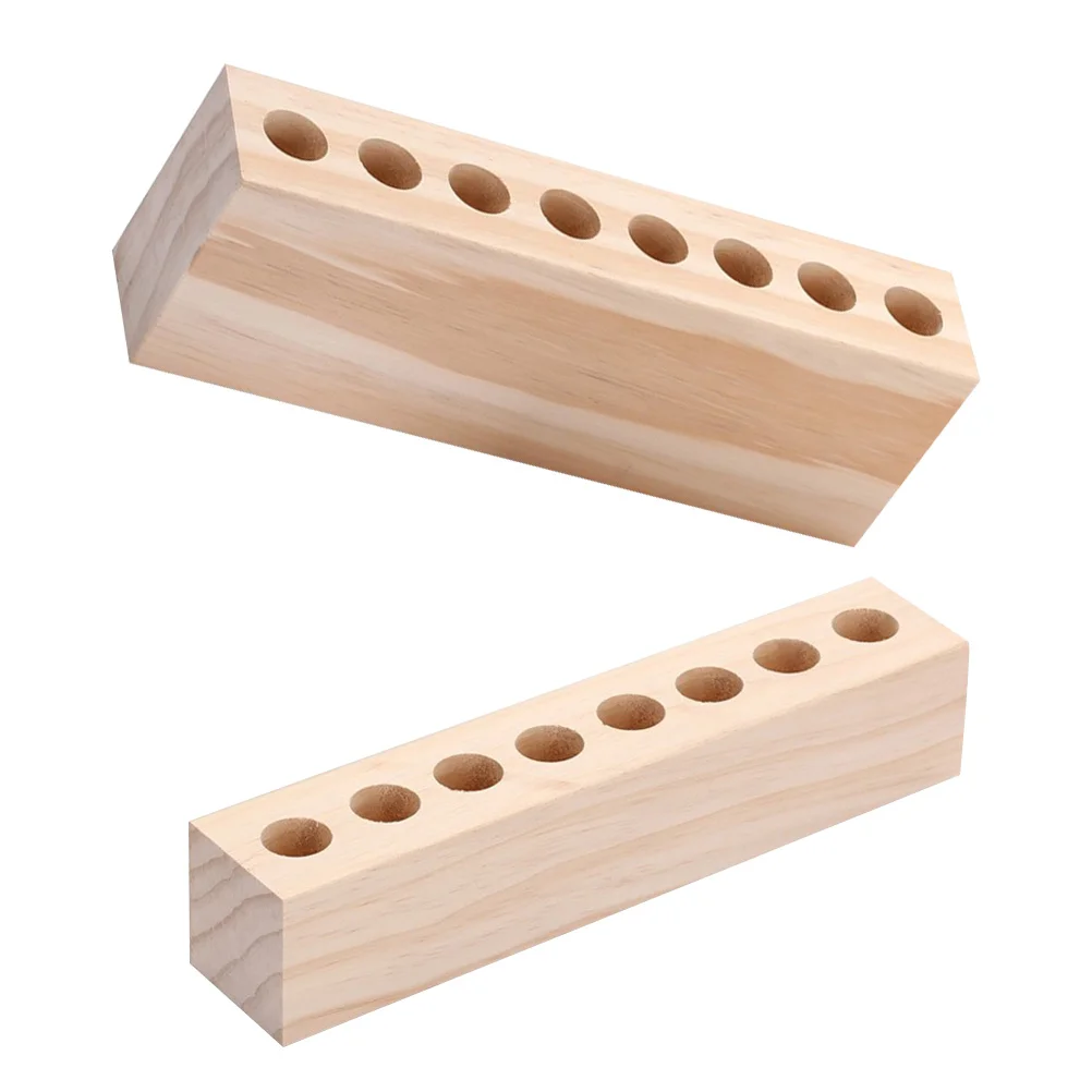 

2 шт., деревянный органайзер для помады