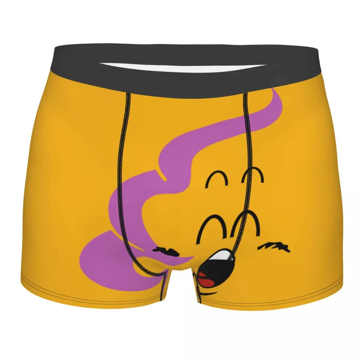 

Arale's Pink Poop Man's Boxer Briefs Underpants Dr Slump Highly Breathable High Quality Gift Idea
