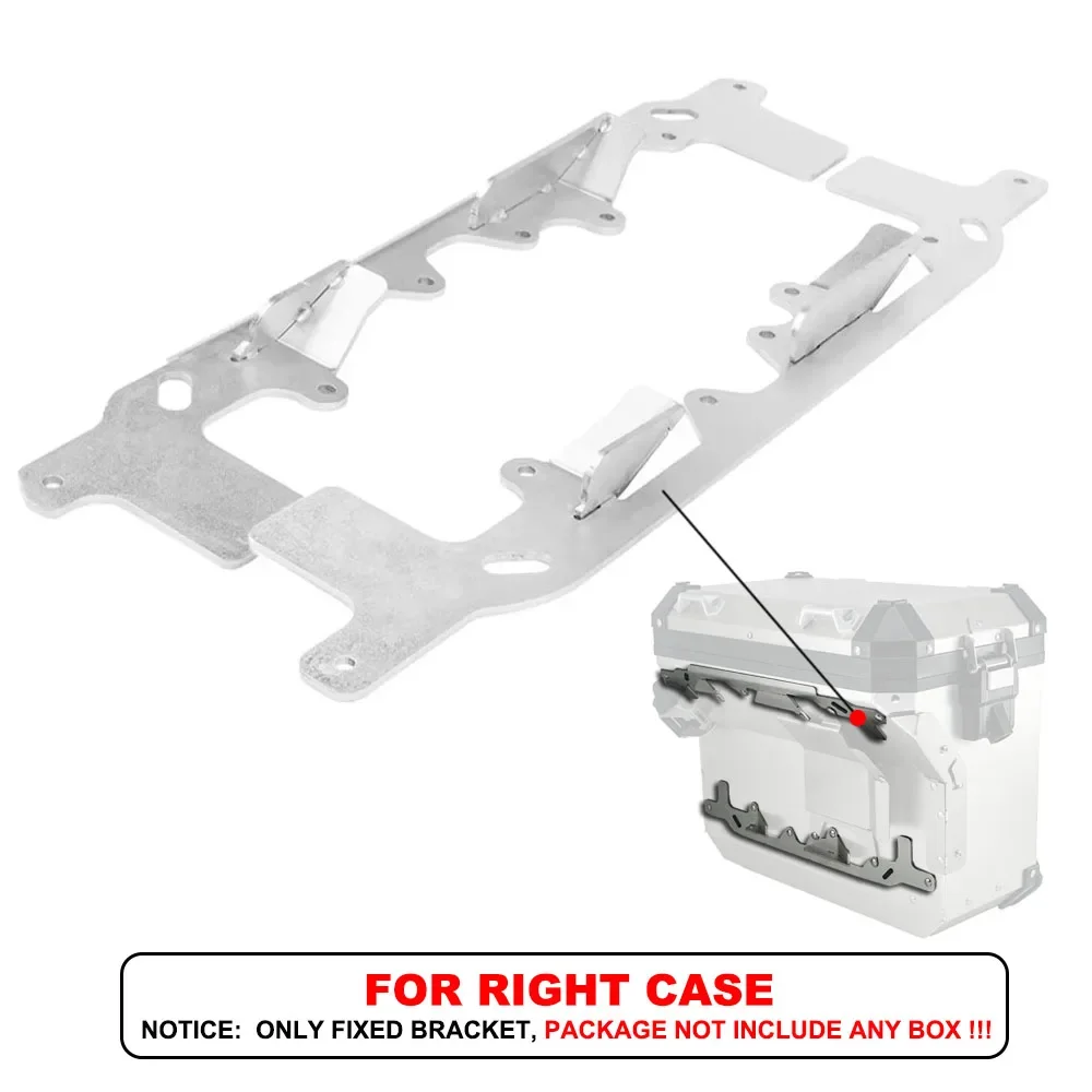 

Для BMW R1200GS R1250GS Adventure Мотоцикл Верхний корпус Комплект монтажной пластины хвостовой коробки Боковые коробки Набор креплений нижней базовой пластины Motos