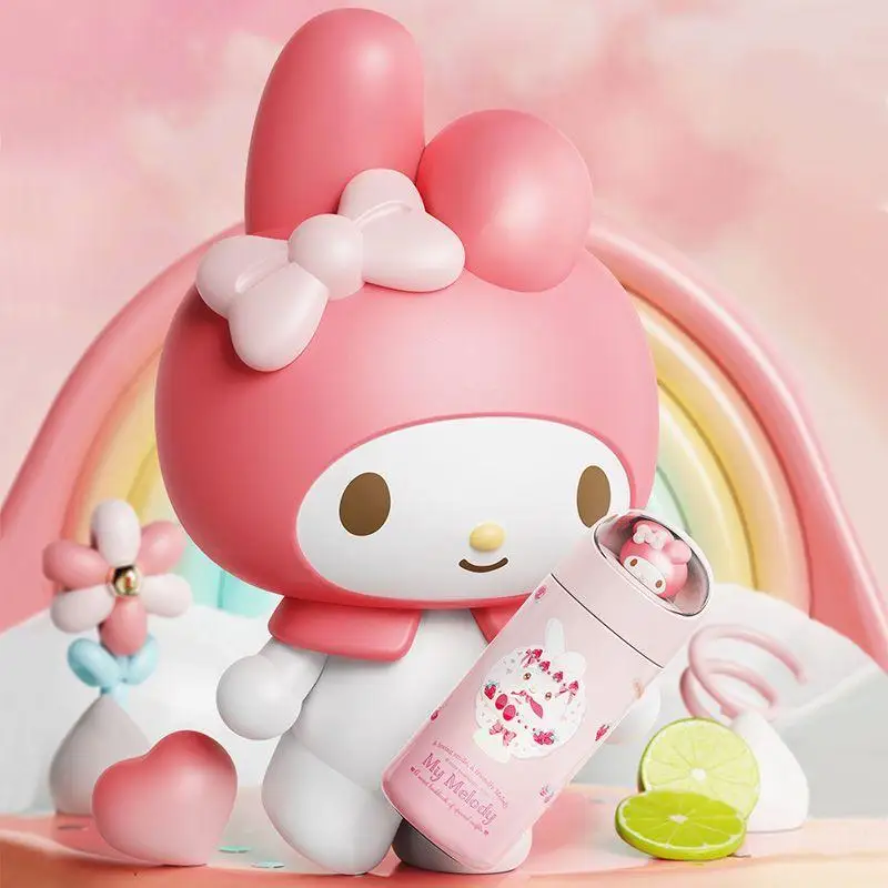 Хит продаж Термокружка Sanrios Sus 316 350 мл для студентов милая мультяшная Hello Kitty
