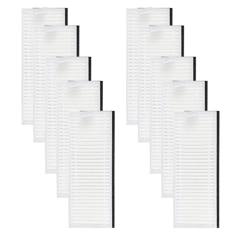 

10Pcs Replacement Hepa Filters for Ecovacs N9+ Robot Vacuum Cleaner Dust Filter Home Appliances Parts Accessories