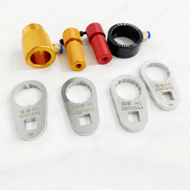 Фото Набор из 8 инструментов для разборки форсунок Common Rail для Cummins ISG XPI 2872544 4327072 4307475, комплект для ремонта и демонтажа №2