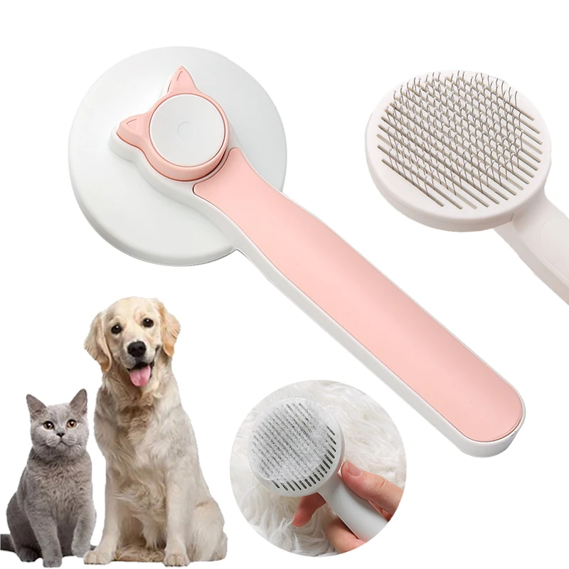 

Professional Pet Hair Comb Cat Brush Rake Puppy Grooming Tools Dogs Care Remove Brush Pet Beauty Skin Care Dog Accessories