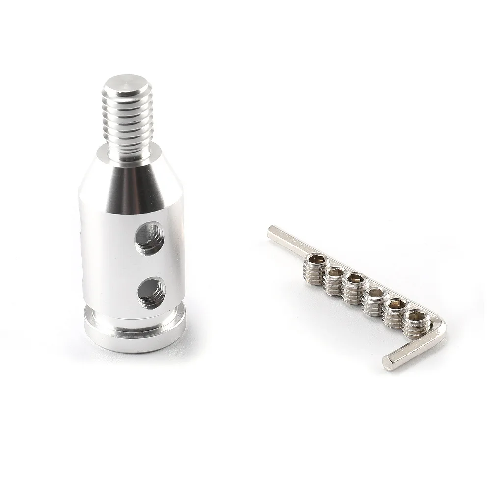 

Hot Sale Car Universal Aluminum Alloy 12x1.25 Gear Head Thread Converter Gear Lever Adapter