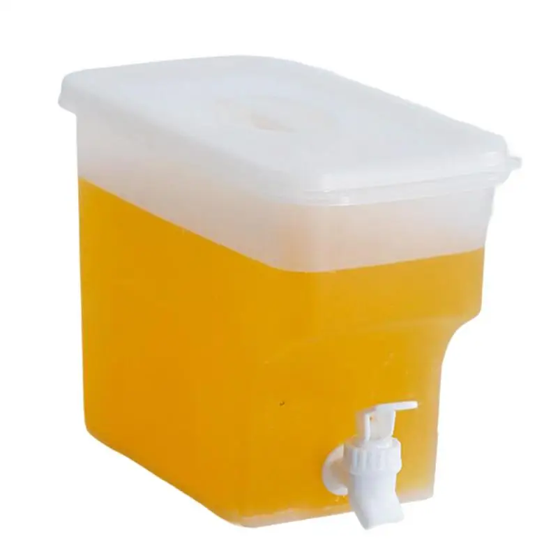 

3.6L Refrigerator Cold Kettle With Faucet Lemonade Bottle Drinkware Kettle Pot Beverage Dispenser Cool Water Bucket For Kitchen