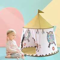 cartoon childrens toy tent indoor baby dollhouse folding playhouse childrens indoor princess castle tent house
