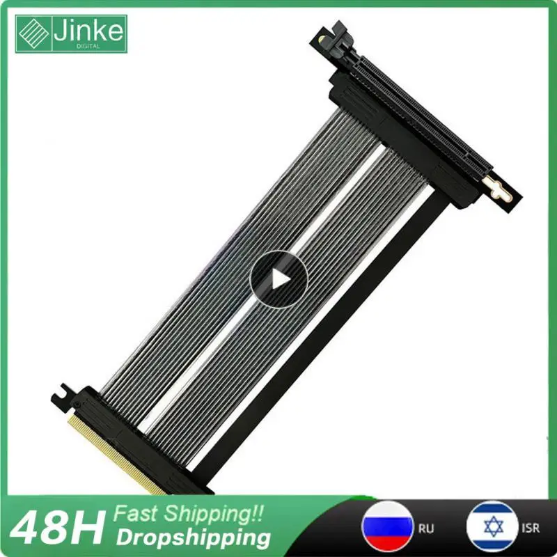 

Stable Pcie 4.0 X16 Graphics Card 256g/bps Gpu Extender High Speed Portable Pci-e Pci Express Riser Card Computer Accessories