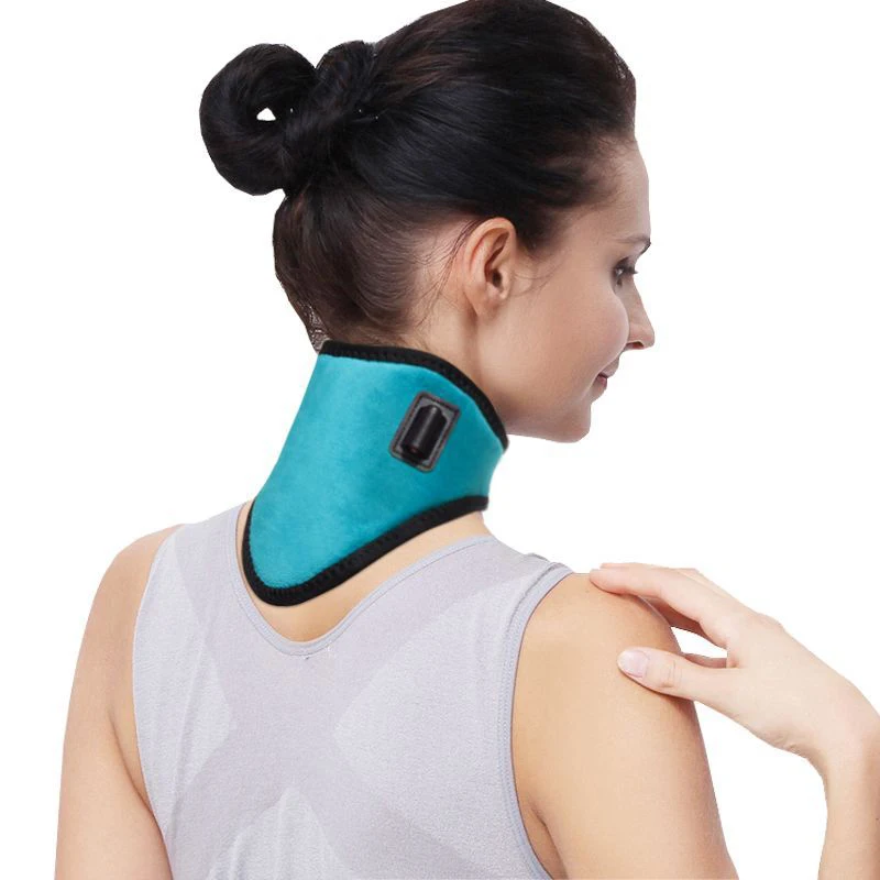 Electric Heating Neck Protector Cervical Spine Fatigue Treatment Device Cervical Spine Pain Reliever With Moxibustion Tool