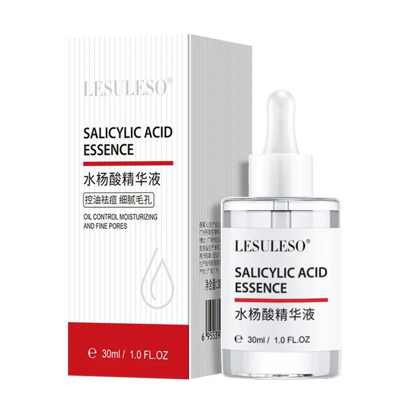 

Speciality Salicylic Acid Solution Essence Shrink Pores Acne Removal Oil Treatment Acne Scar Spots Whitening Moisturizing Face
