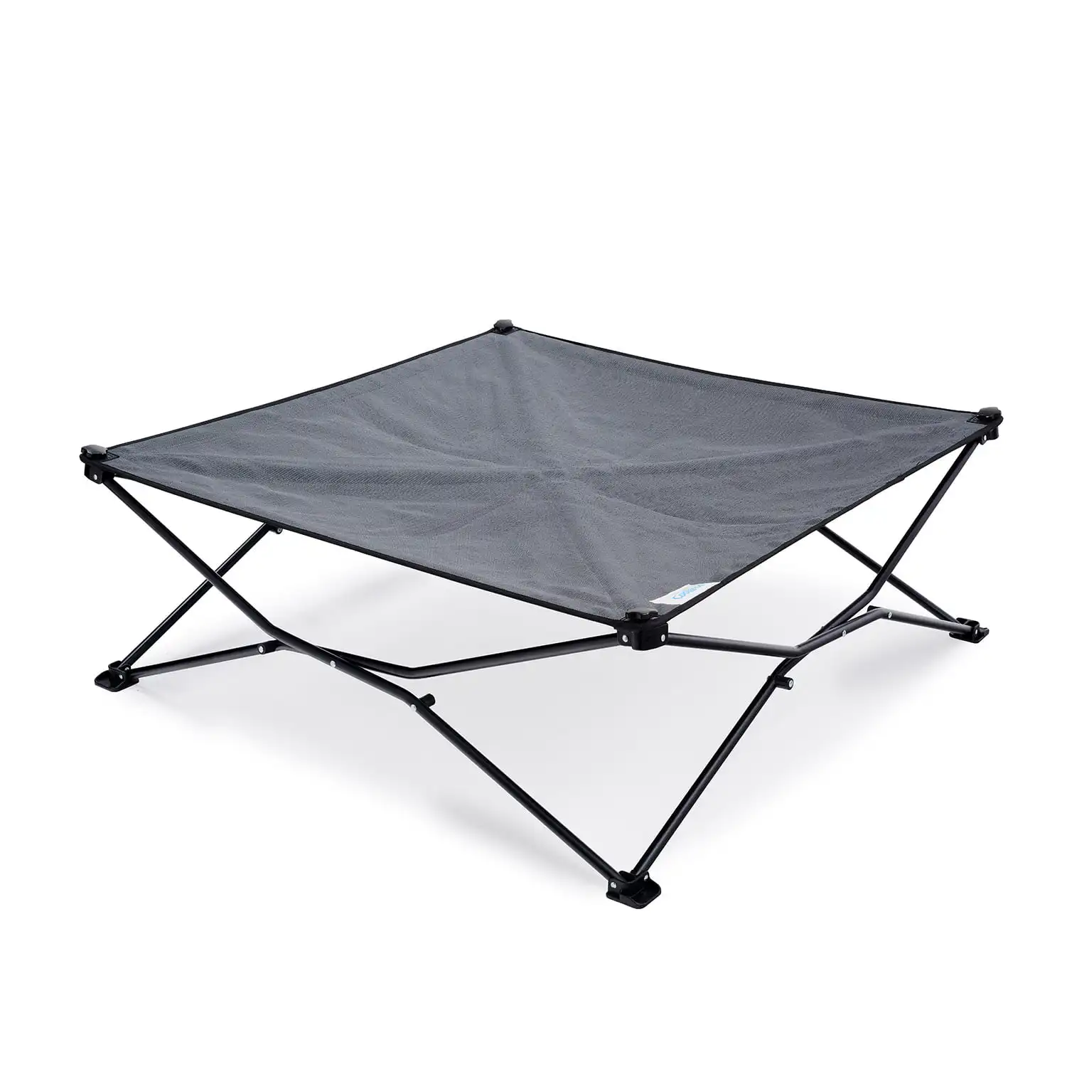 

Free Shipping Elevated Portable Pet Bed, King, Steel Gray, XL