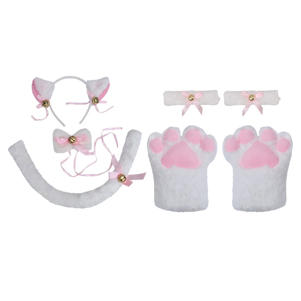 

Makeup Animals Kids Cat Costumes Props Party Headgear Ears Hairband Cosplay Decorative Fabric Carnival Miss Dress