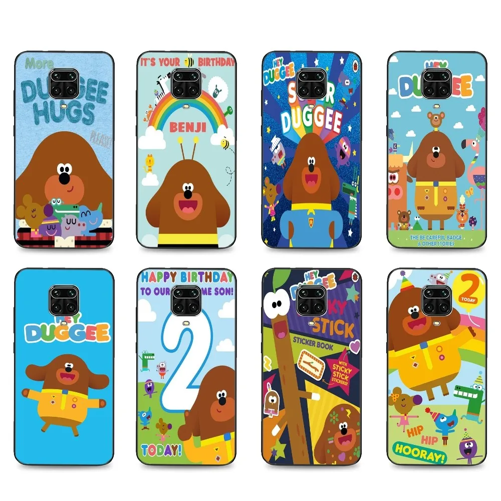 Телефонный чехол H-Hey D-Duggee для Xiaomi Mi 5X 8 9 10 11 12 lite pro 10T PocoX3pro PocoM3 Note
