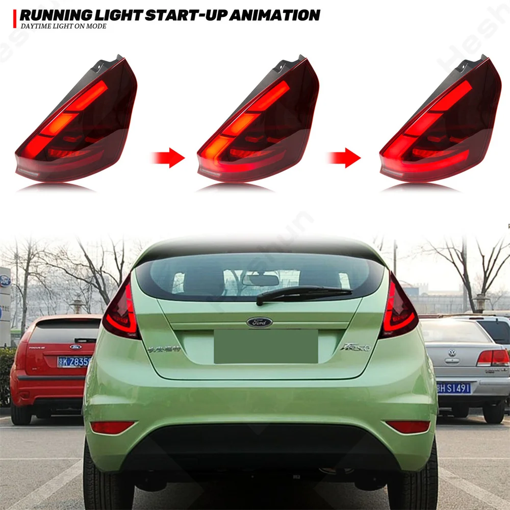 Задний фонарь для Ford Fiesta MK6 MK7 ST SE 2009 2010 2011 2012 2013 2014 2016 задний E-mark Europe