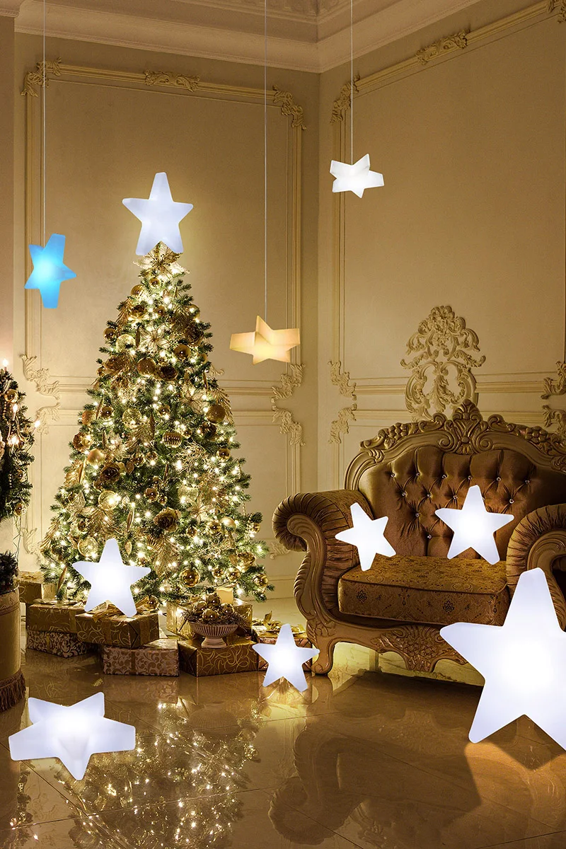 

Светодиодные светящиеся лампы для спальни, прикроватные настольные лампы, украшение для спальни, рождественские украшения 2023