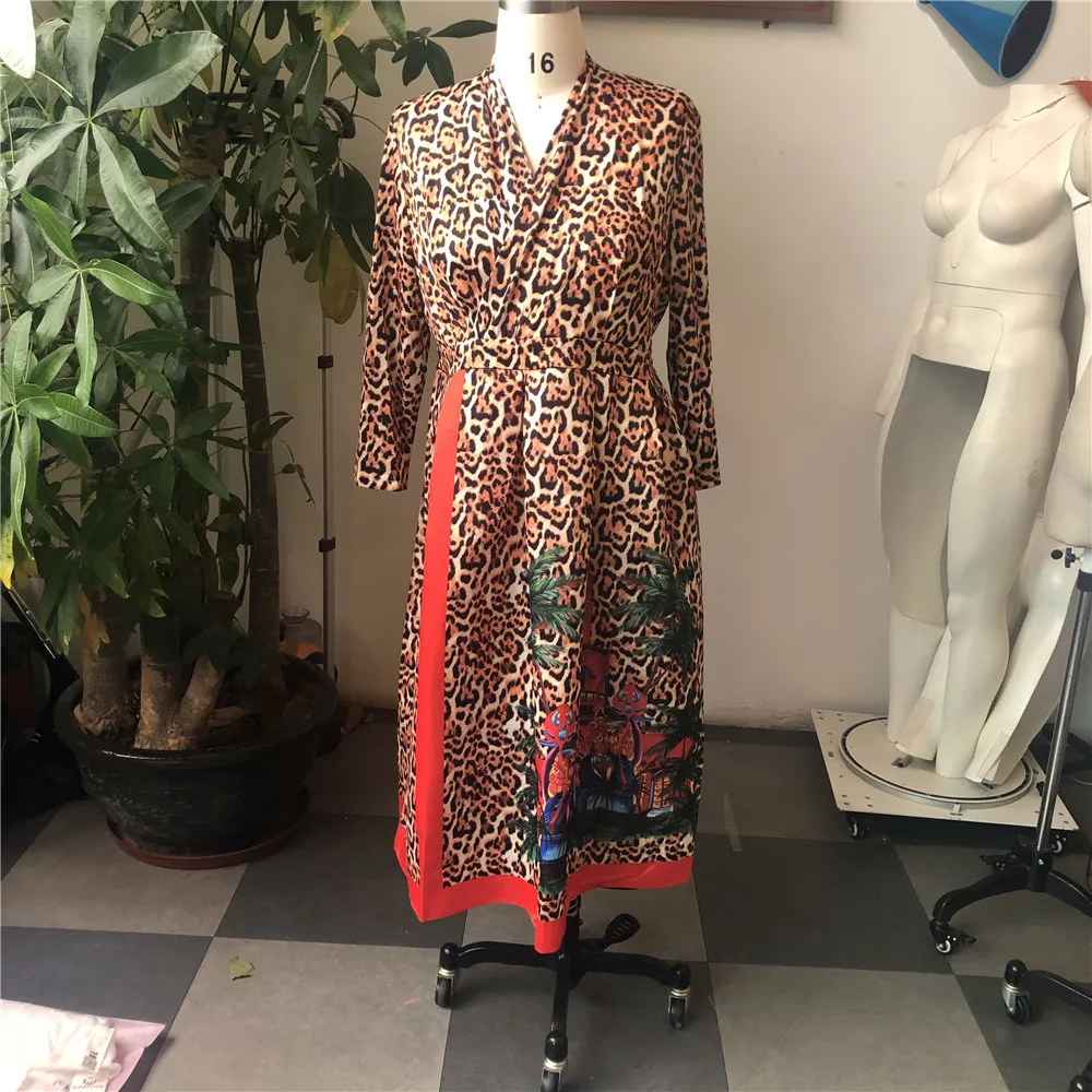 Plus Size Dresses For Women 2022 Large Sizes Summer Clothes Elegant African Female Vintage Swing Midi Spring Casual Office Dress
