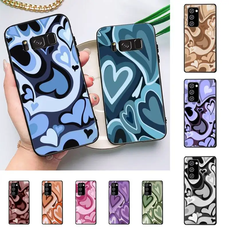 

RuiCaiCa Love heart Phone Case For Samsung Galaxy Note 10Pro Note 20ultra cover for note20 note 10lite M30S Back Coque