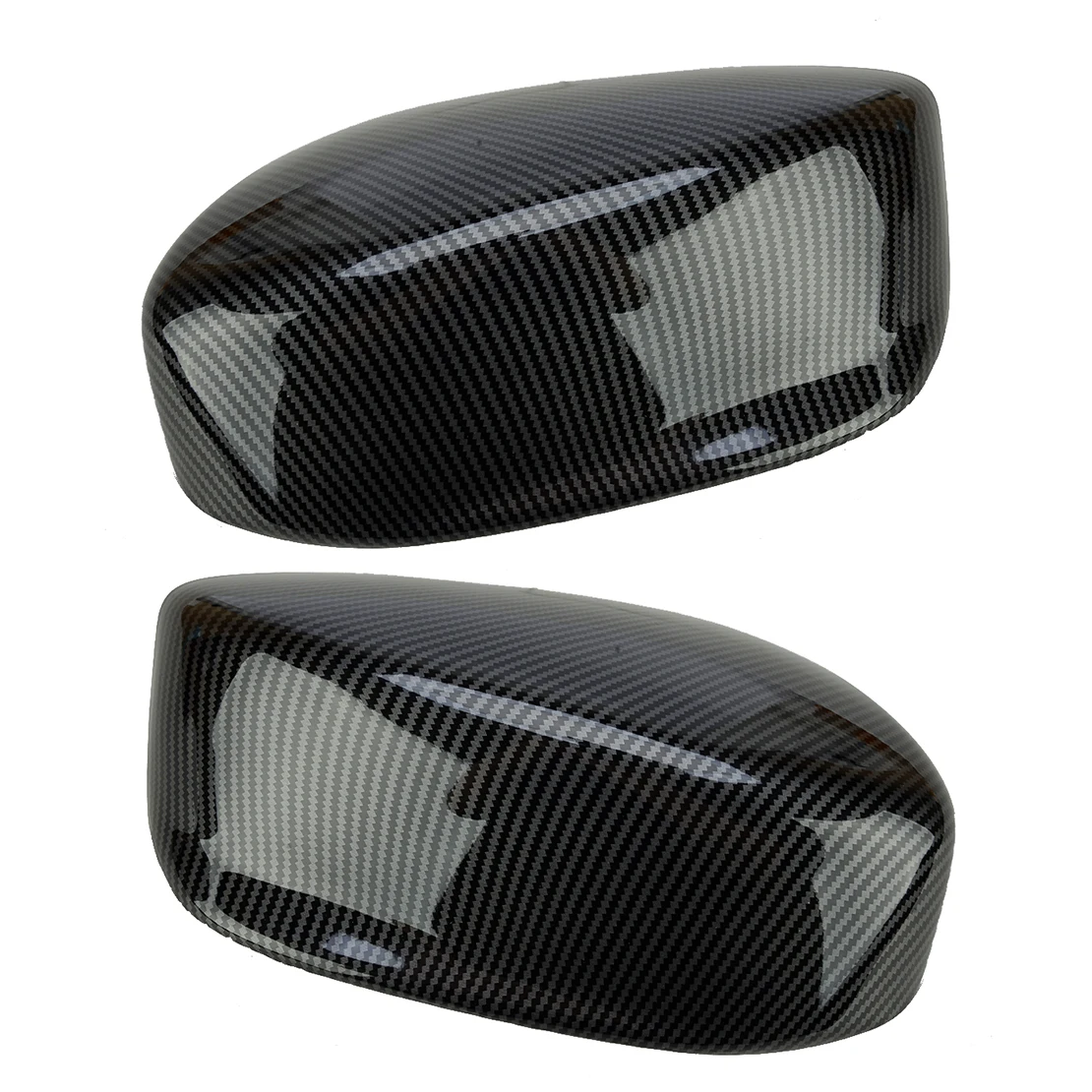 1 пара текстурных чехлов из углеродного волокна для левого и правого