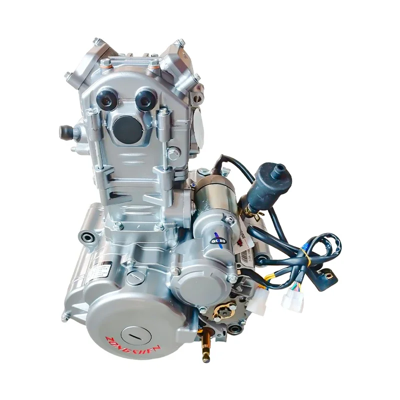Фото Двигатель для мотоцикла Zongshen 300cc, Zongshen CBS300, 4-тактный, 4-клапанный, одноцилиндровый, в сборе №2