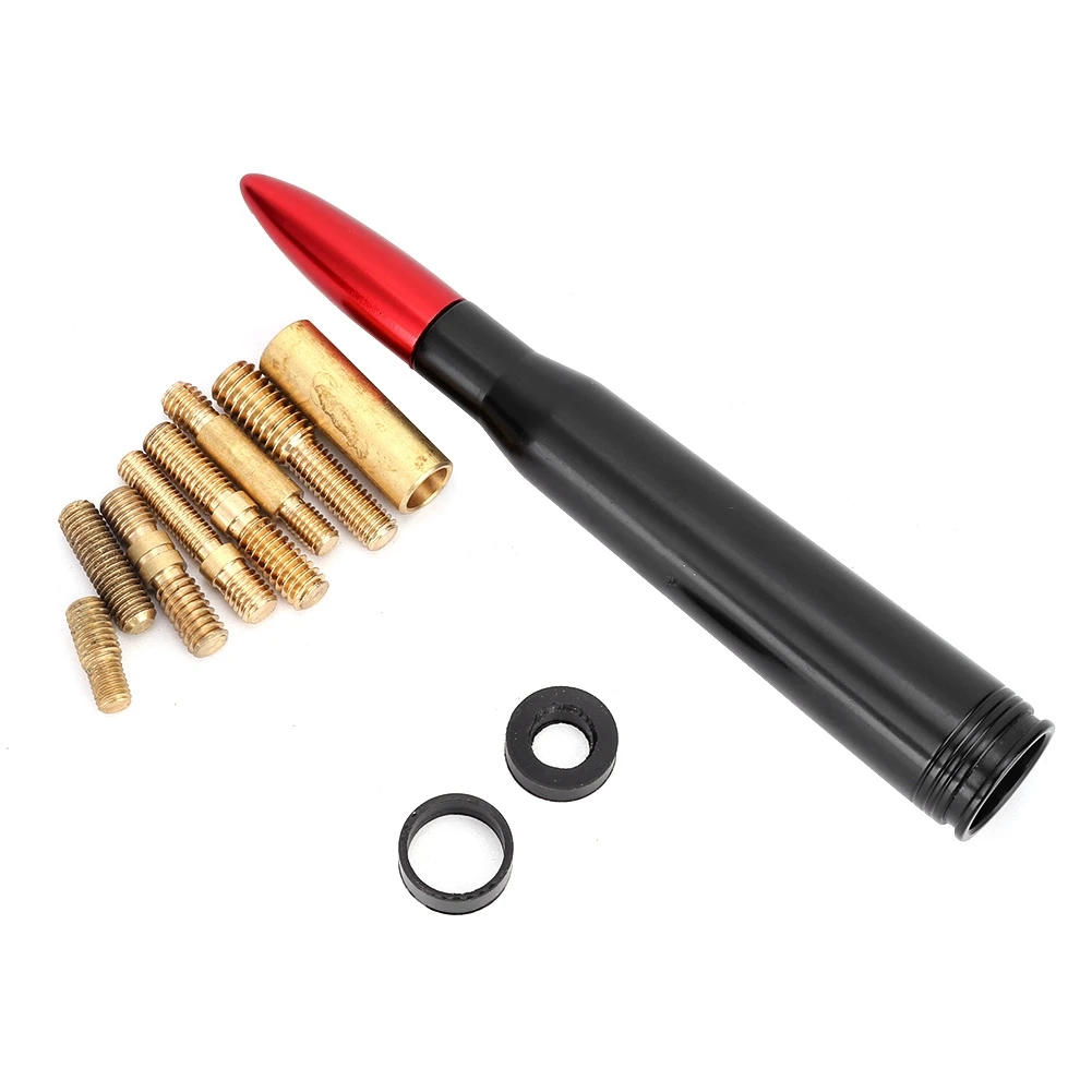 

Vehicle External Antenna 50. Cal Bullet Ammo Shaped Antenna Kit Fit for Ford F150