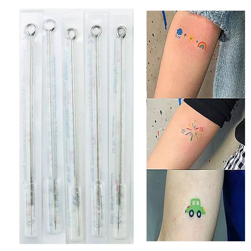 

Disposable Sterilized Tattoo Needles RL RM M1 Needles Tattoo Tips Agujas Microblading Naalden Permanent Body Makeup Tool