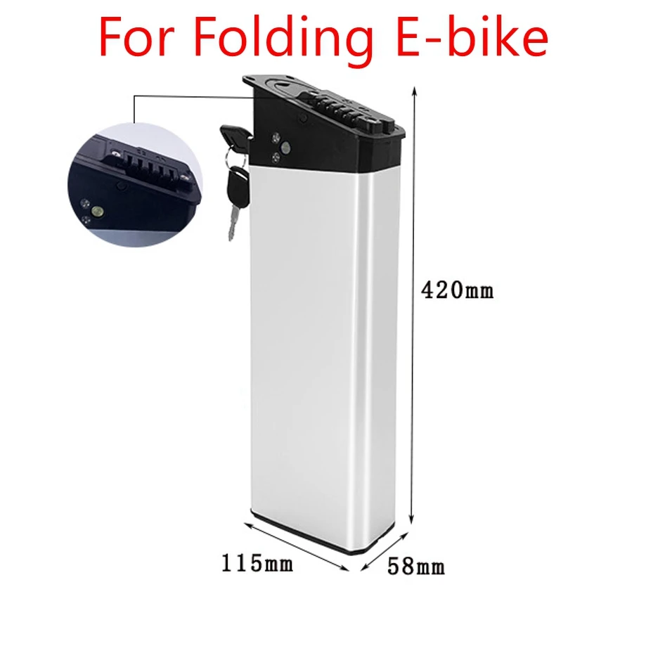 Folding Ebike Battery Pack 52V 17.5Ah For Mate X Electric Bicycle 500W 750W 1000W Lithium Batteries DCH-009