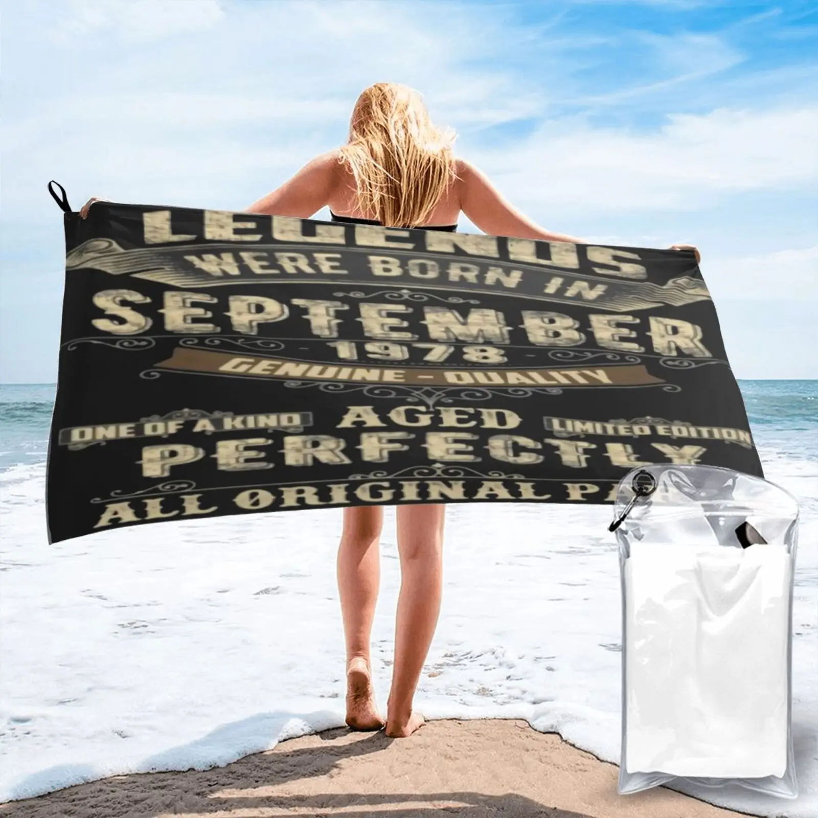 

Legends Were Born In September 1978 Beach Towel Bath And Shower Hand Towel Bath For Home Beach Towel Beach Towel Beach Blanket