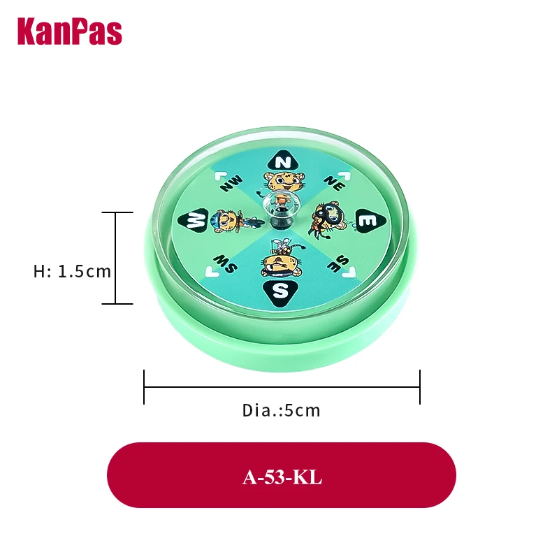 Компас Kanpas Kael RedyGoбез жидкостилегкий для детских приключений на свежем воздухеобучающий компас A-53-KL (art.: 3920d38abbffe) - 3920d38abbffe