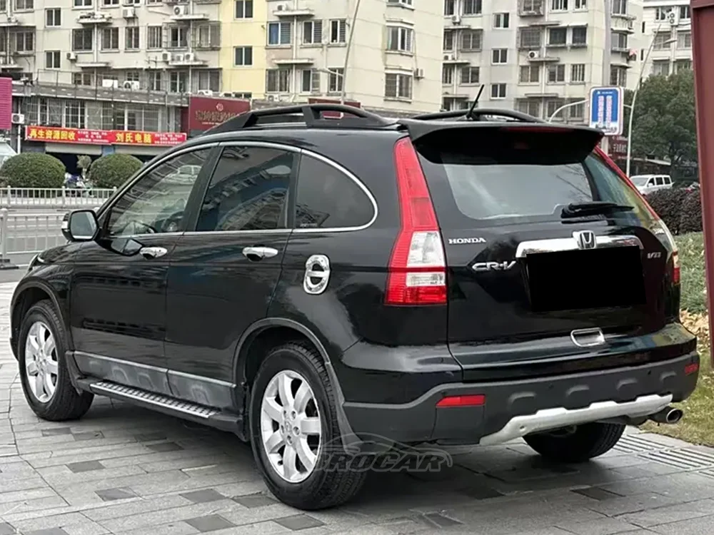 Для 2007-2011 Honda CR-V CRV GEN 3 Factory с огнями ABS пластик глянцевый черный спойлер багажник