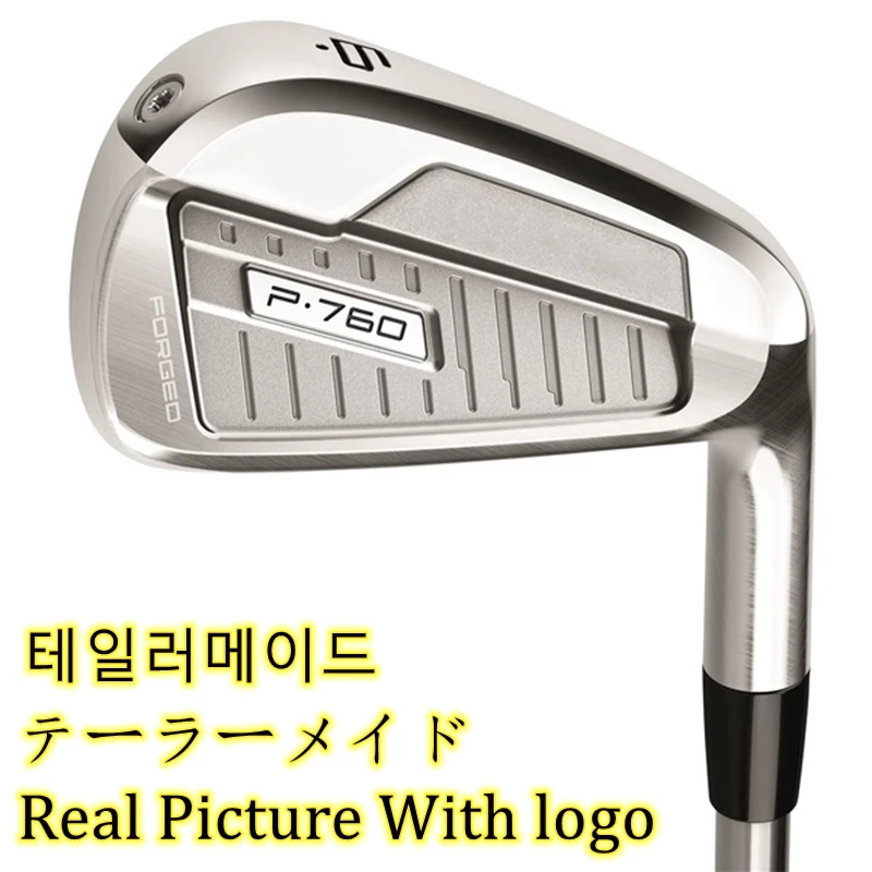 

2022 New Men P760 Golf irons set Golf Forged Irons golf club set Golf steel shaft With Head Cover