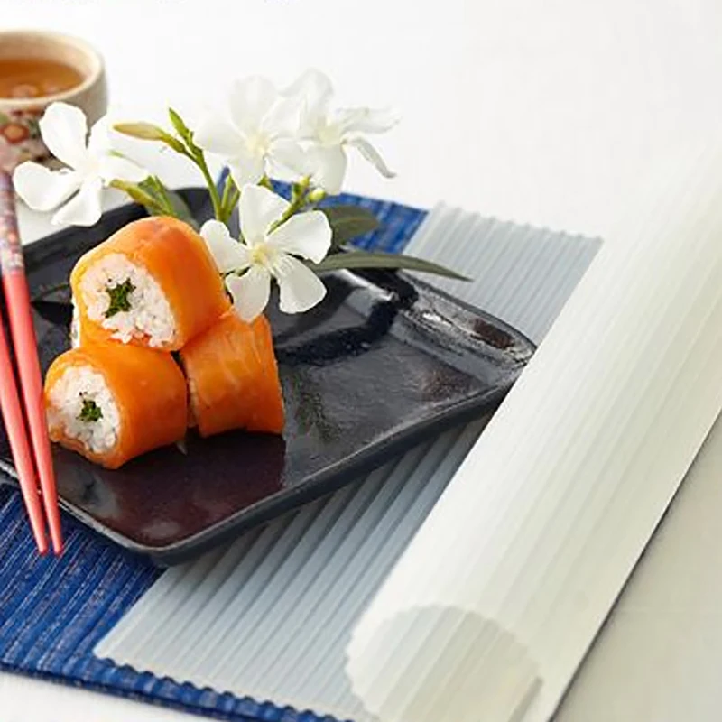 Силиконовые роликовые коврики для суши сделай сам Моющиеся Многоразовые