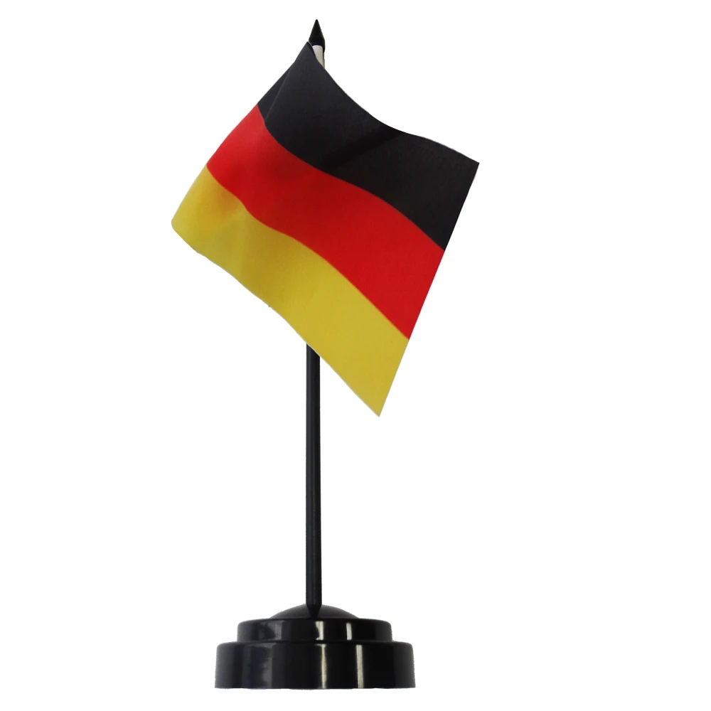 Флаг для стола Германии 4x6 дюймов цвет в ассортименте