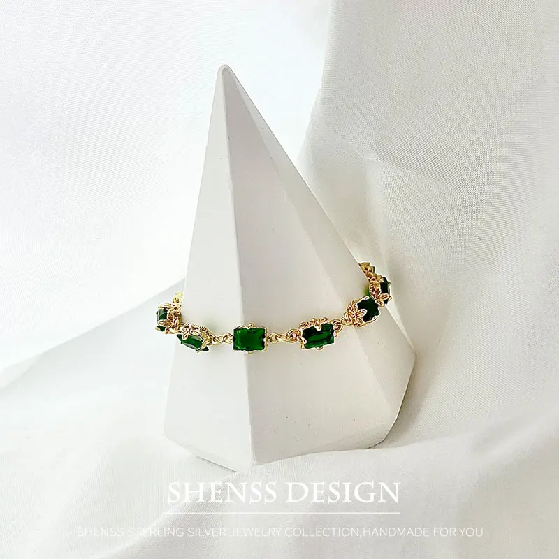 Браслет с медным покрытием из циркония 14k