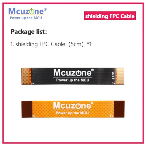 16-контактный FPC-кабель с шагом 0,5 мм для Raspberry Pi 5, с экранированием и PCIe, управление дифференциальным сопротивлением