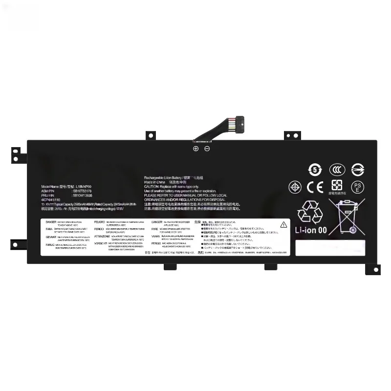 Фото Аккумулятор для ноутбука L18M4P90 2995 мАч для Lenovo ThinkPad S2 5-го поколения L13/TP00114A, литиевый, перезаряжаемый №2