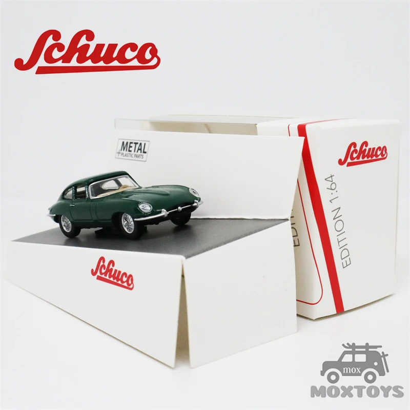 

Schuco 1:64 Jaguar E-type grun Green Diecast Model Car