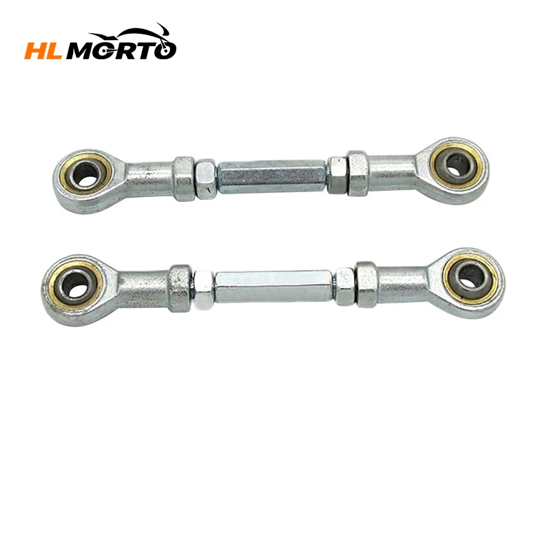 

2pcs Steering Shaft Tie Rods Rack Kit Left & Right Hand Tie Rod Ball Joint For Modifing ATV Quad Go Kart Length Adjustable 155mm